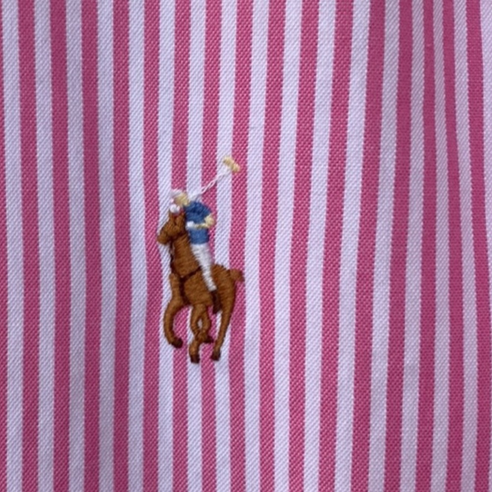 Ralph Lauren Men’s Button Up Shirt Size 16 1/2 34/35 in Excellent Condition - Picture 14 of 15